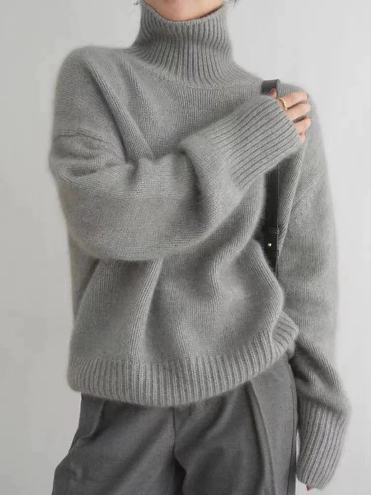 Margot™ | Cachemire Col Haute