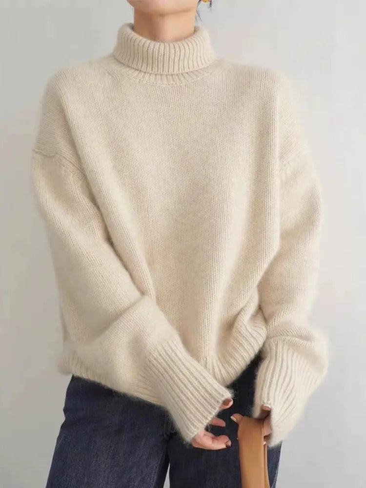 Margot™ | Cachemire Col Haute