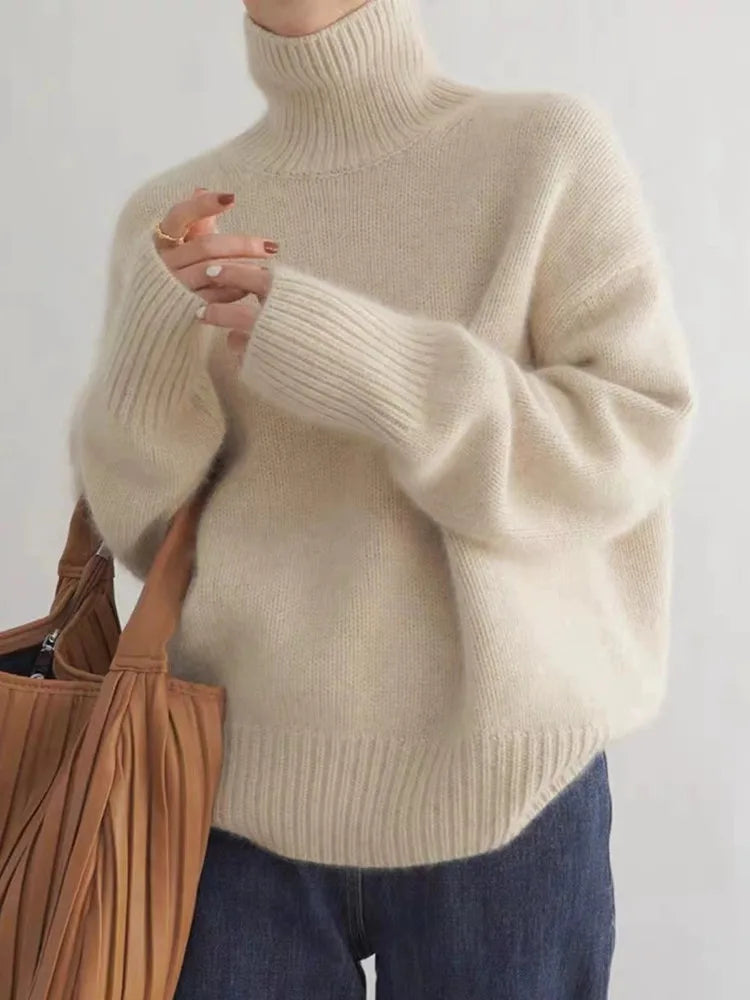 Margot™ | Cachemire Col Haute