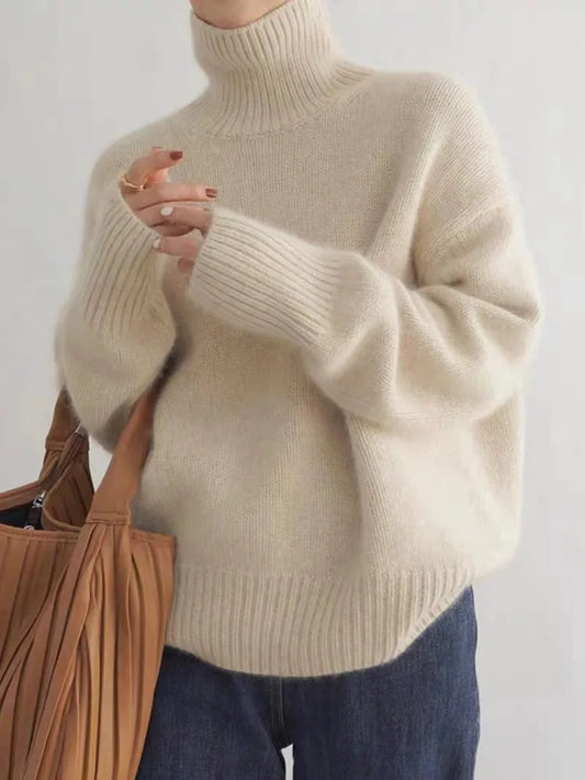 Margot™ | Cachemire Col Haute