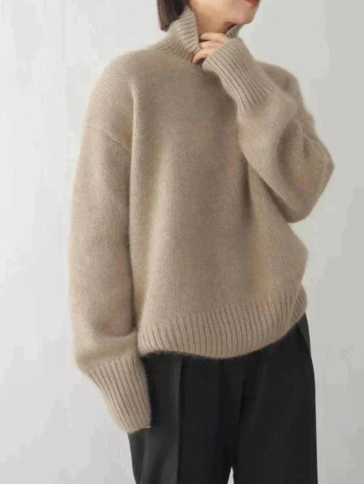 Margot™ | Cachemire Col Haute