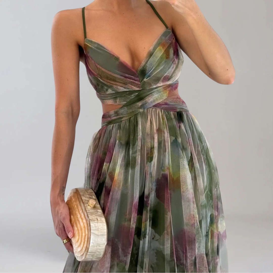 GIADA™ | ROBE LÉGÈRE AVEC MOTIF FLORAL