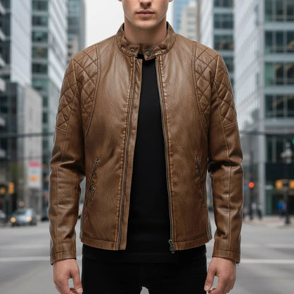 GENUINE | ABRIGO DE CUERO