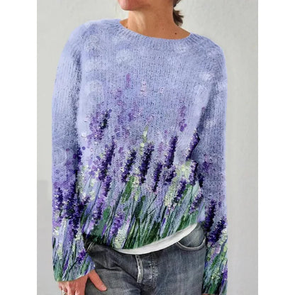 Amélie | Pull doux avec motifs distinctifs