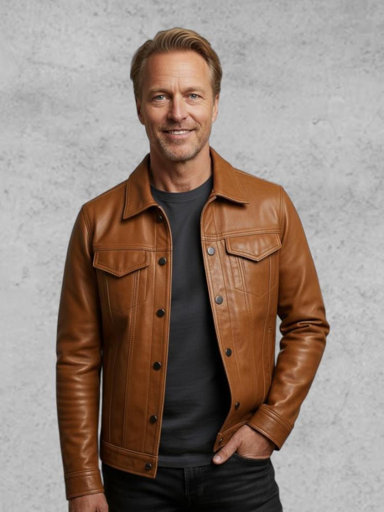 Ulrik™ | Chaqueta de cuero premium para motocicleta